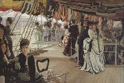 James Tissot Too Early (nn01) china oil painting reproduction